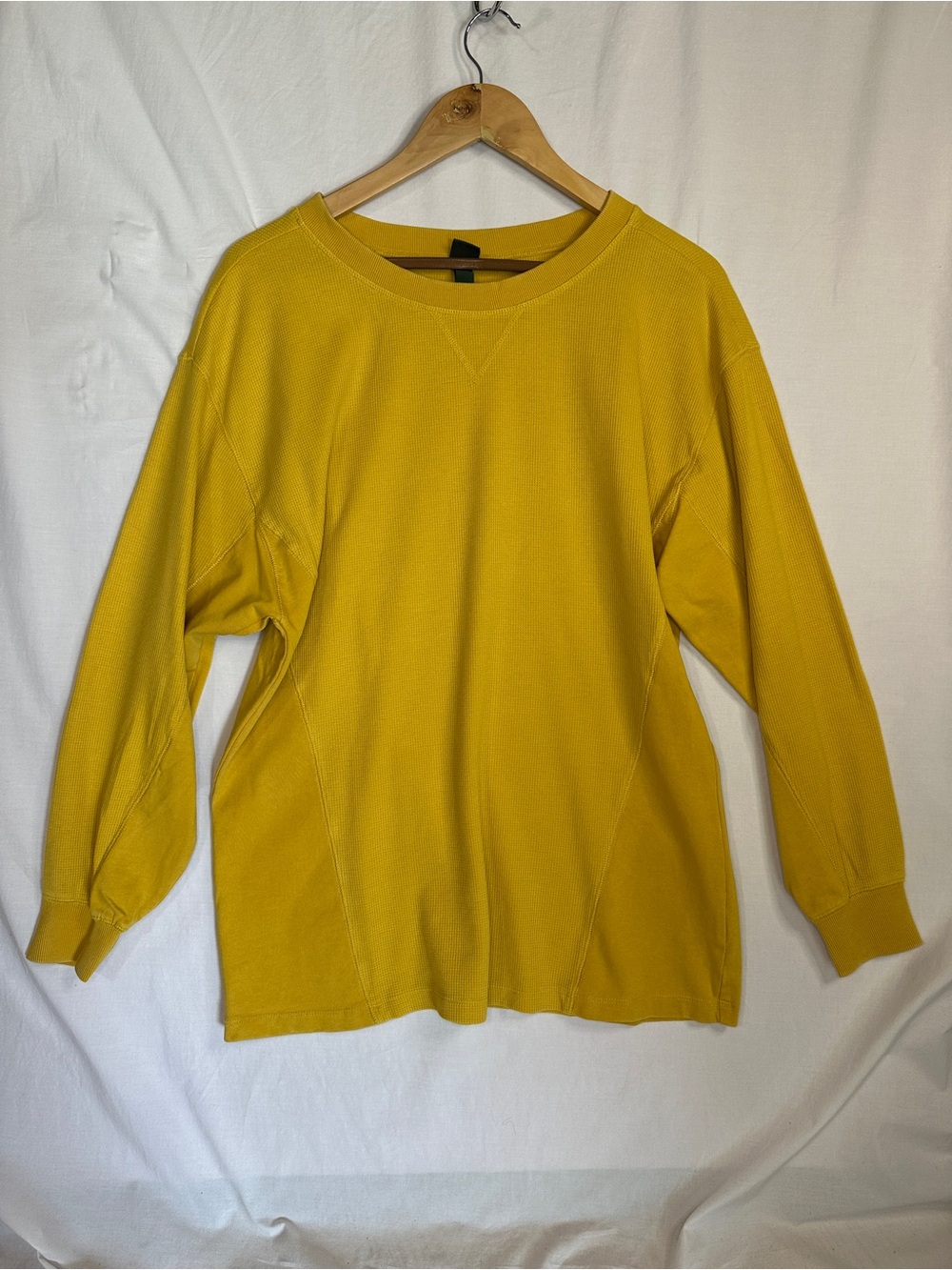 wild fable Women's Mustard Yellow Long Sleeve Tee